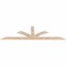 Ekena Millwork Richland Smooth Timber Gable Bracket, Douglas Fir, 108"W x 31 1/2"H x 1 1/2"D x 5 1/2"F, 7/12 Pitch GBW108X31X0206RIC00SDF - alternate 4